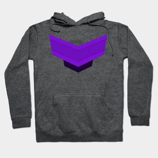 purple Archer Hoodie by Super T's